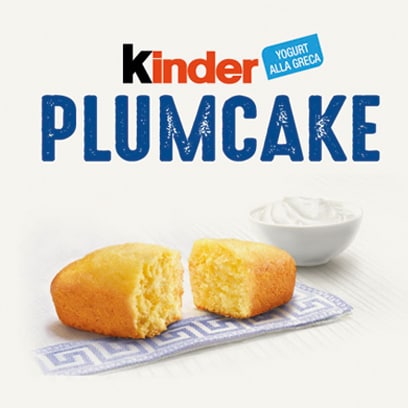 Kinder Plumcake