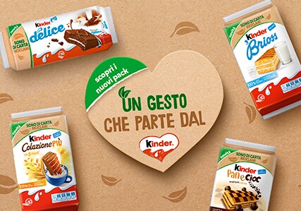 Box merendine kinder colazione