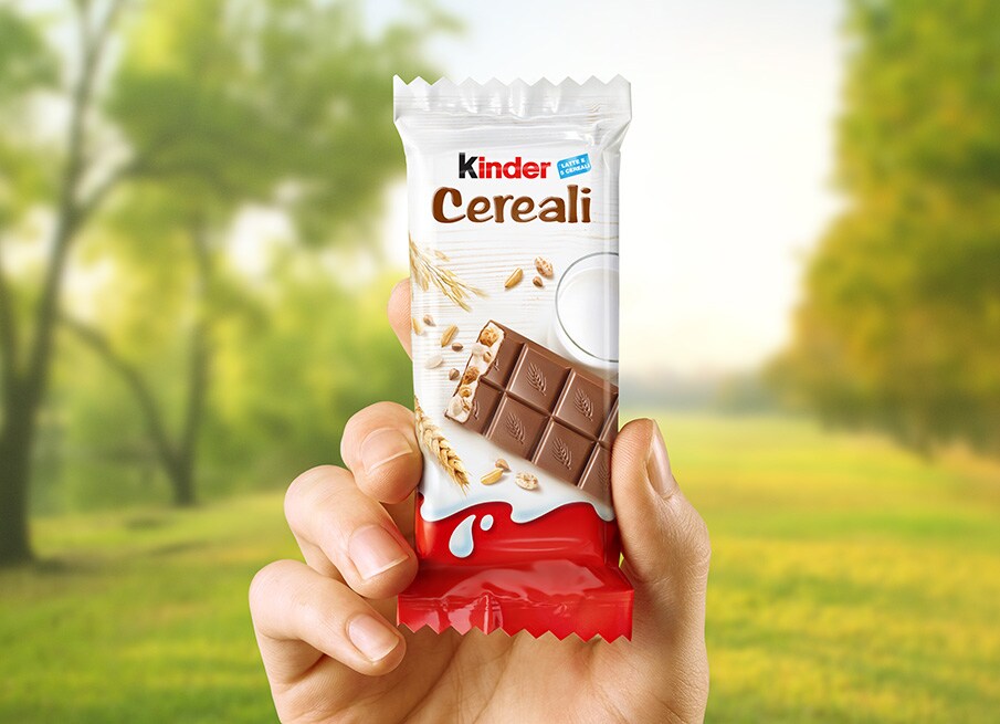 Kinder Cereali visore