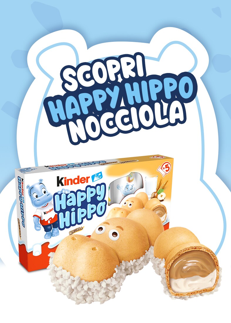 Happy hippo box nocciola