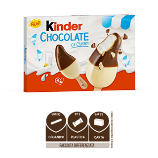 Kinder chocolate ice cream multipack