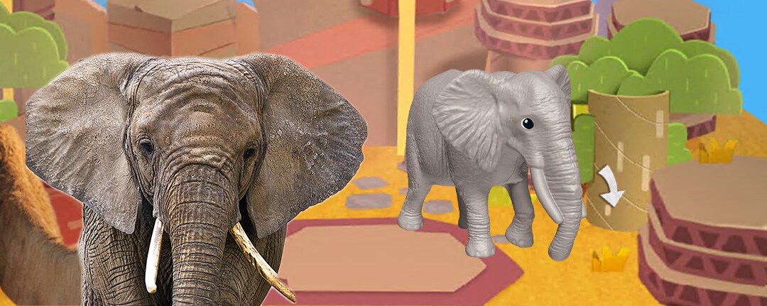 Kinder Sorpresa collezione Natoons 2023 - Elefante