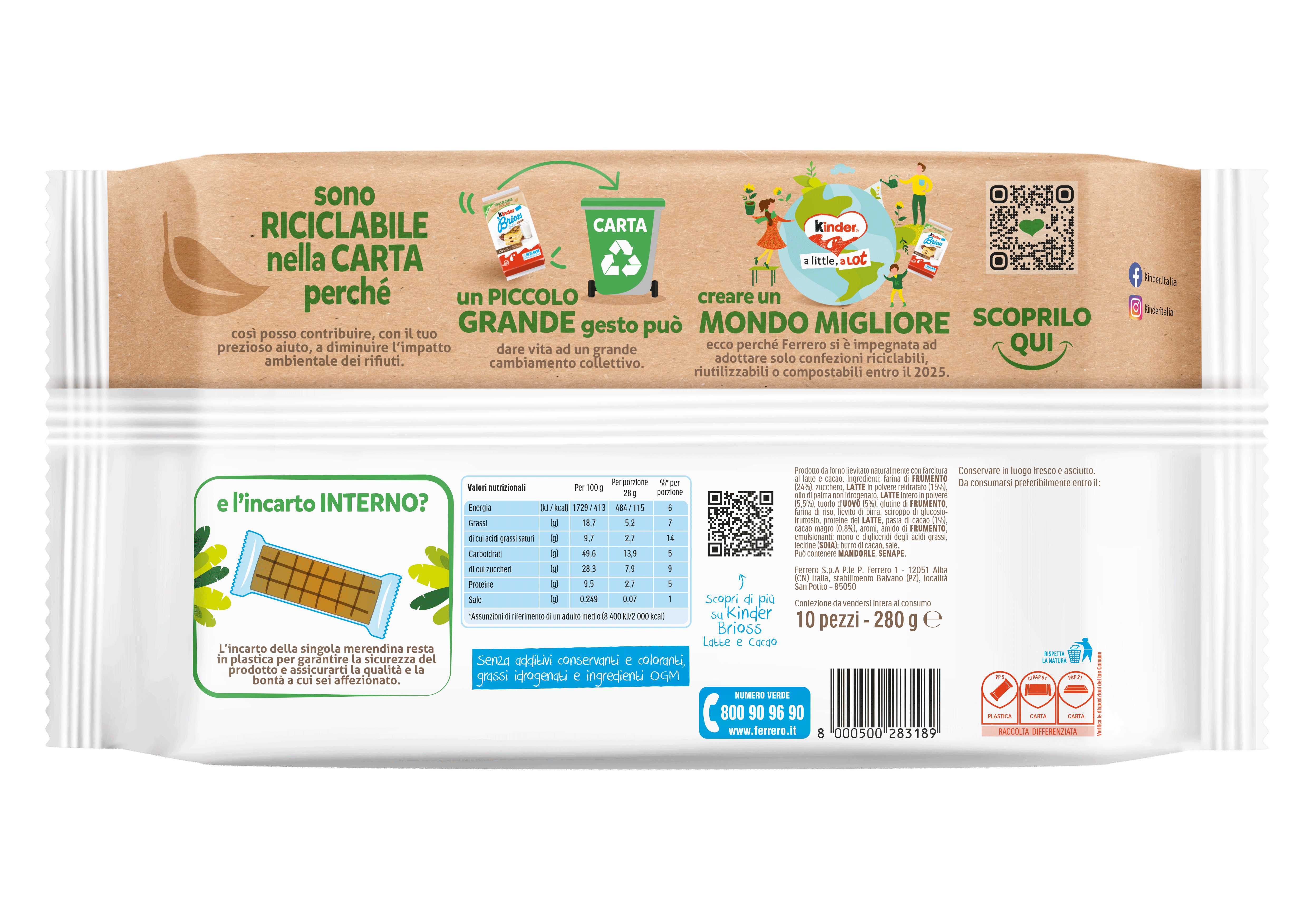 Pack Brioss Latte Cacao