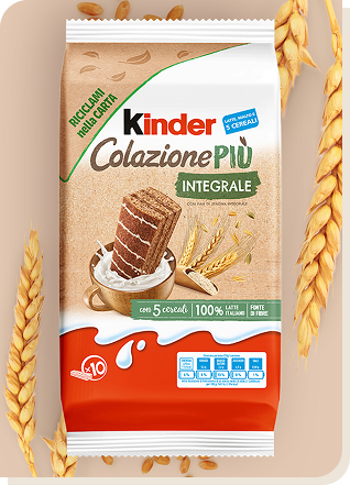 KINDER COLAZIONE PIÙ INTEGRALE