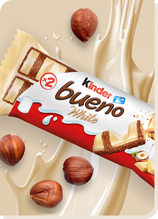 Kinder Bueno White gamma Kinder Bueno White gamma