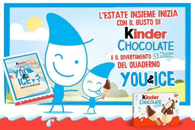 Kinder Chocolate Ice Cream QDE 1 Kinder Chocolate Ice Cream QDE 1