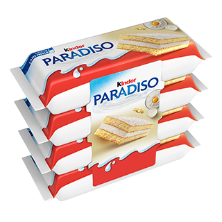 pack Kinder Paradiso x4