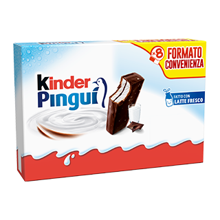 pack Kinder Pinguì x8
