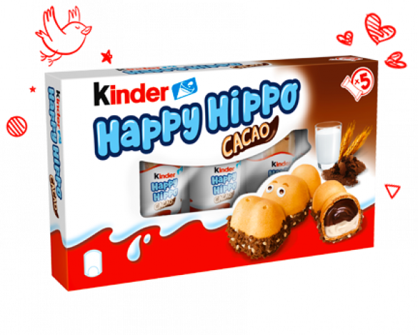 K Happy Hippo Cacao Pack Home