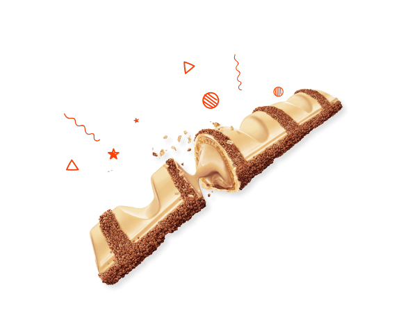 Il piacere delicato di Kinder Bueno White