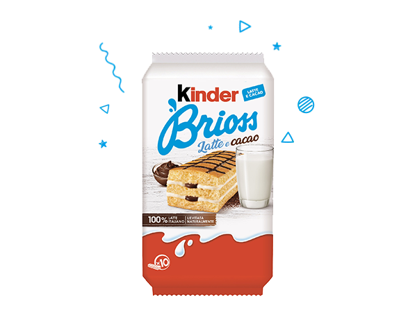 Kinder Brioss Latte e Cacao