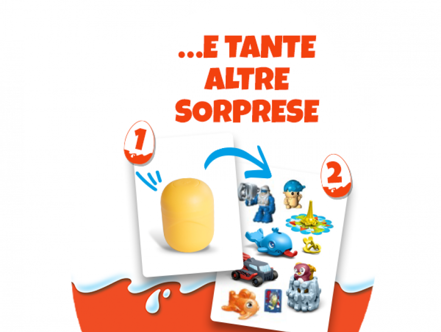 Kinder Sorpesa Mainstream Giocabilità Tante altre sorprese