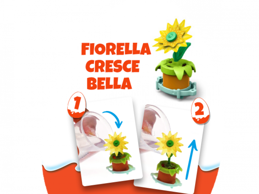 Kinder Sorpesa Mainstream Giocabilità Yellow Flower