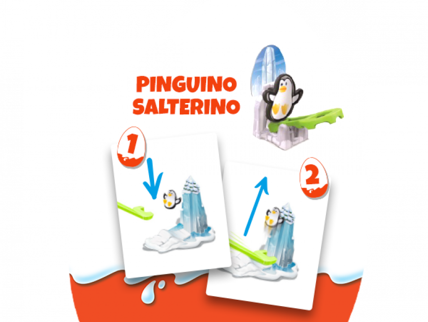 Kinder Sorpesa Mainstream Giocabilità Penguin Jumper