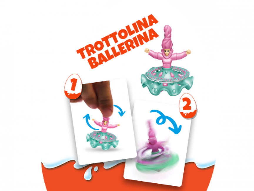Kinder Sorpesa Mainstream Giocabilità Spin Princess