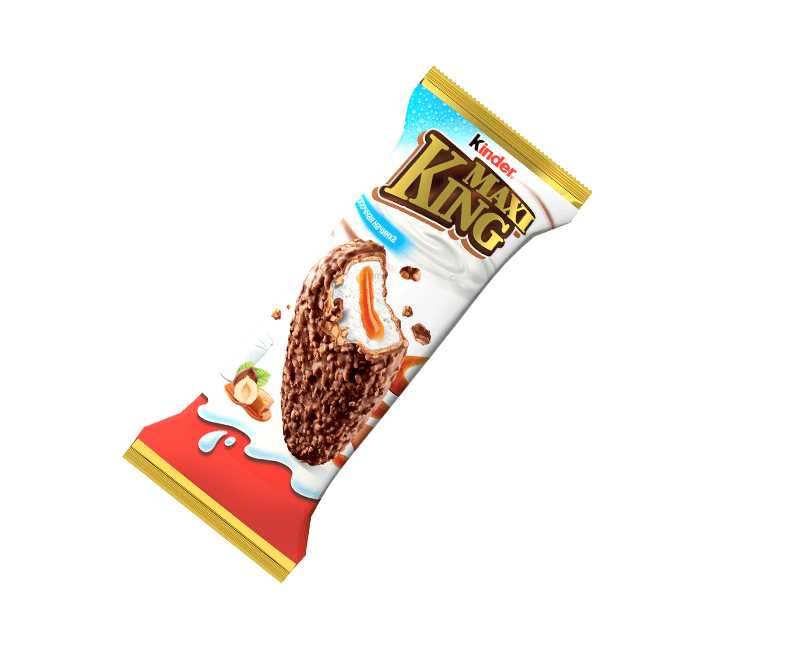 ice cream kinder maxi king KZ ice cream kinder maxi king KZ