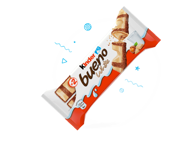 kinder bueno white slider pack