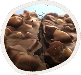 czekolada z kawałkami orzechów