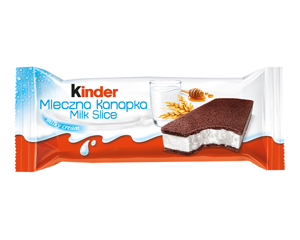Kinder Milk Slice