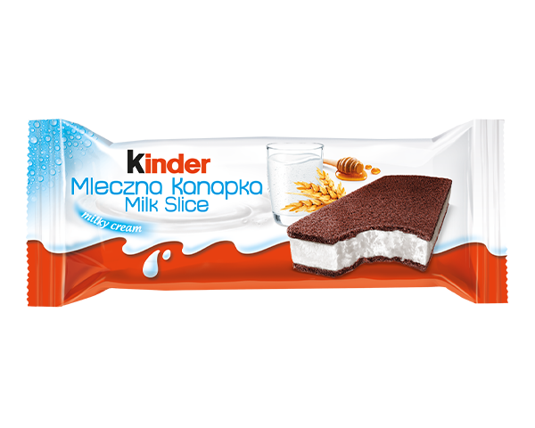 Kinder Milk Slice