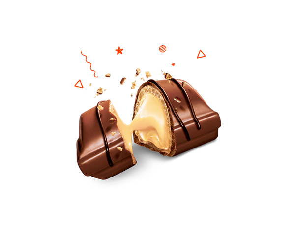 Kinder Bueno Mini inside