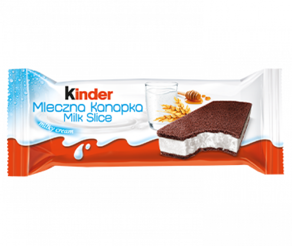 Kinder Milk Slice