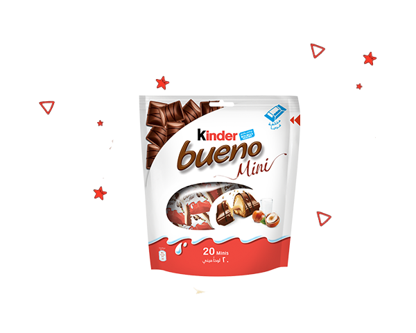 Kinder Bueno Mini Big Pleasure in bite sizes