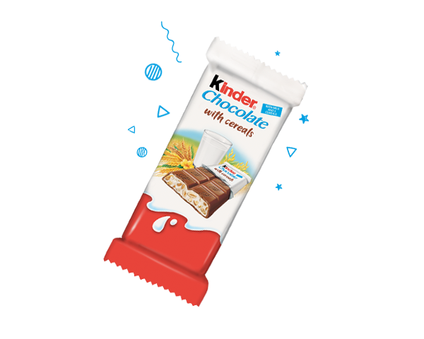 Le mélange unique de Kinder Chocolate with Cereal