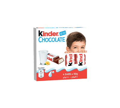 Kinder شوكولاته ٤ حبات