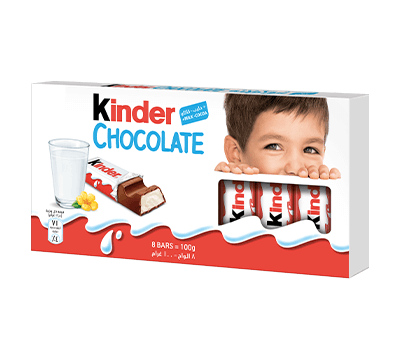 Kinder شوكولاته ٨ حبات