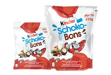 KINDER SCHOKOBON MILKY 125G, 225G