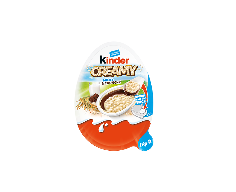 Kinder Creamy Product slider