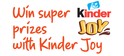 win super prizes with kinder joy image