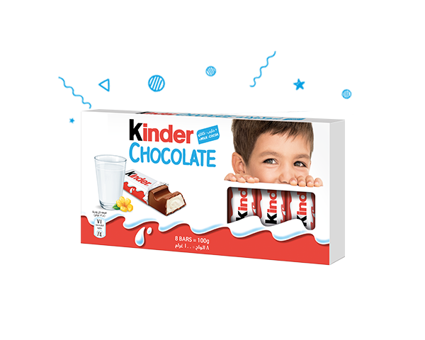 The unique taste of Kinder Chocolate