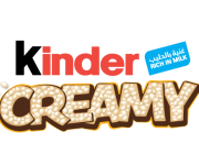 Kinder Creamy logo menu