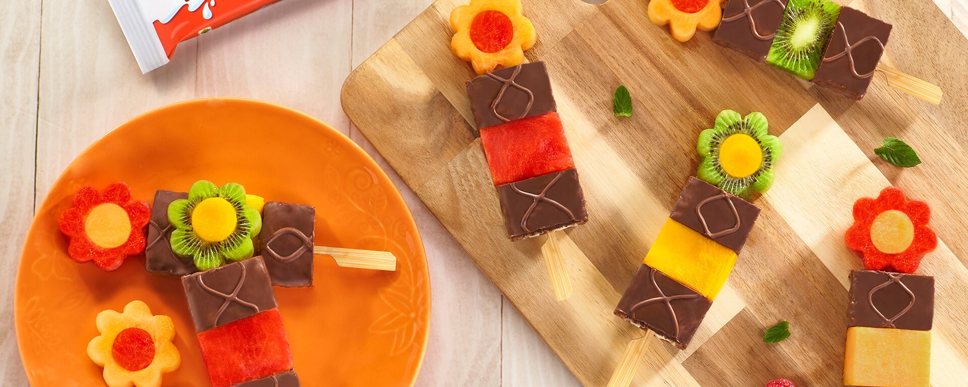 Paleta cubierta de chocolate Kinder Delice