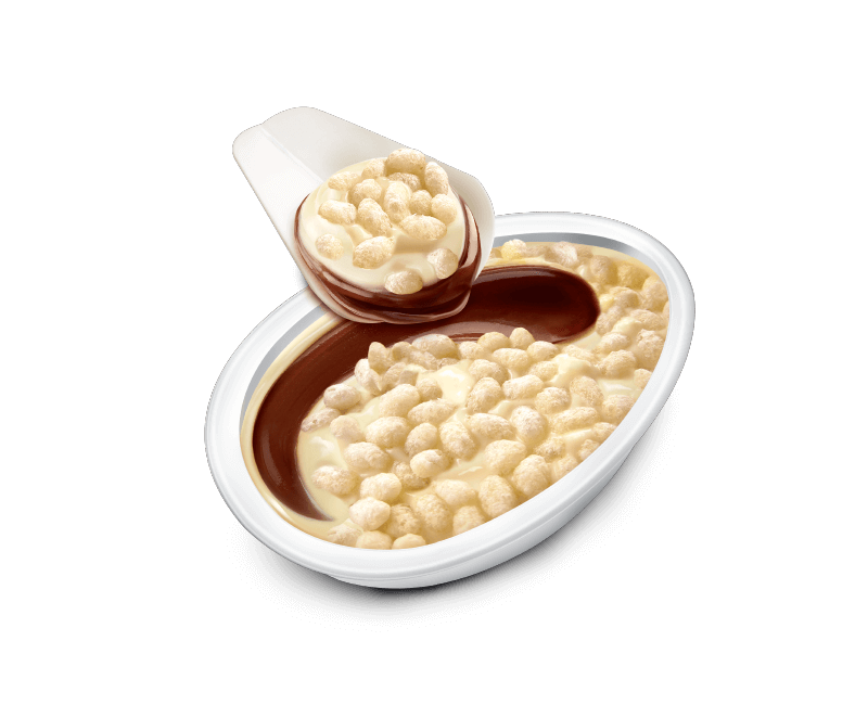 Kinder Creamy spoon tasty