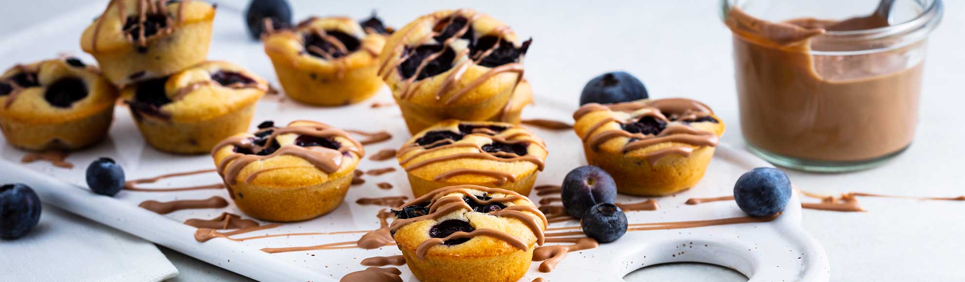 Muffins de arándanos con Kinder® Maxi Kinder Mexico