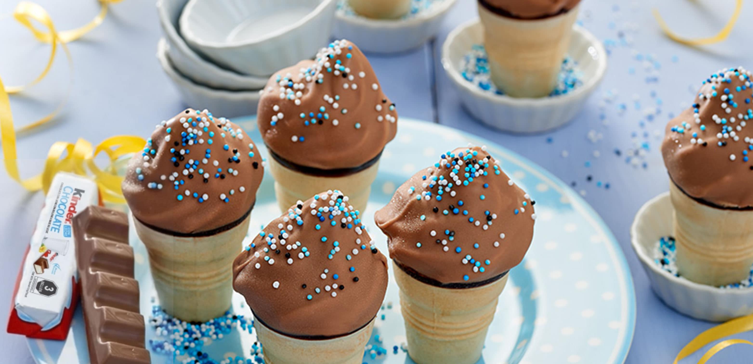 Helado Kinder Chocolate banner 2