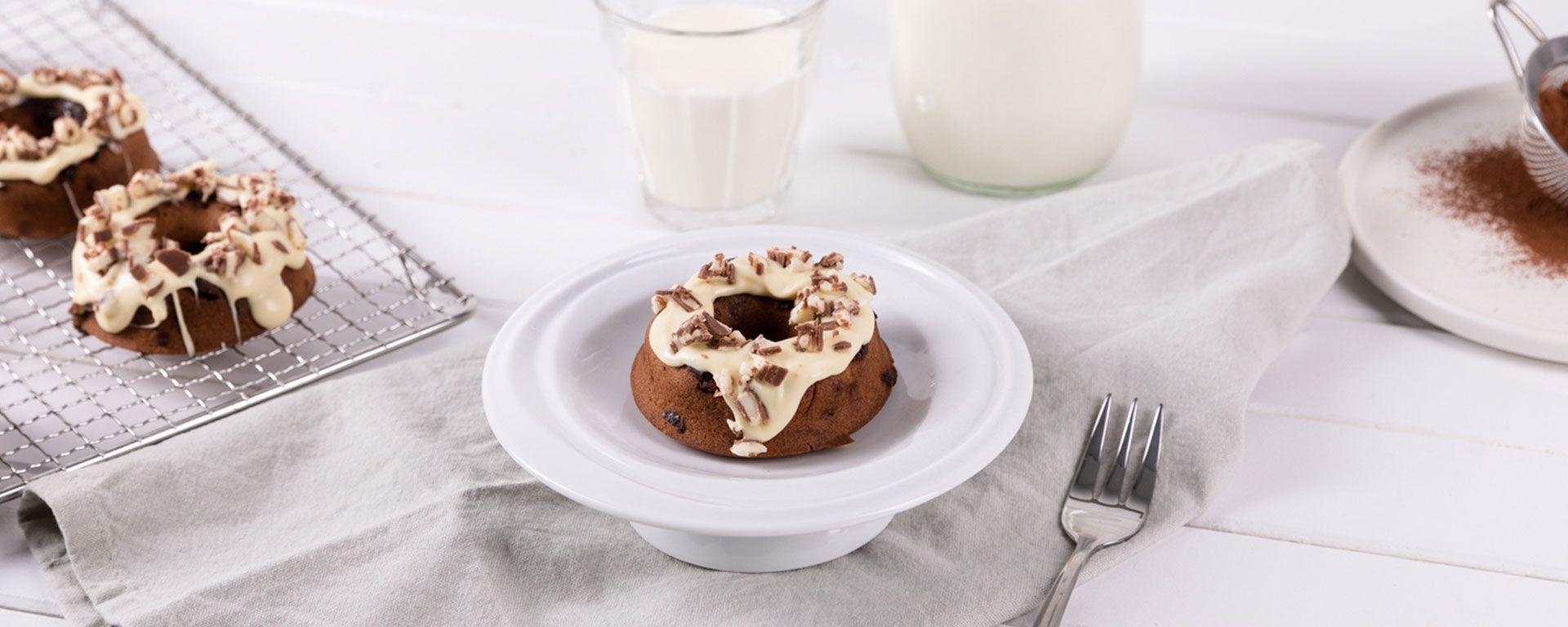 Pastelitos Bundt con Kinder® Maxi header