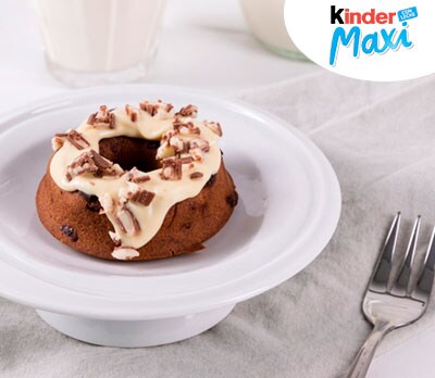 Pastelitos Bundt con Kinder® Maxi