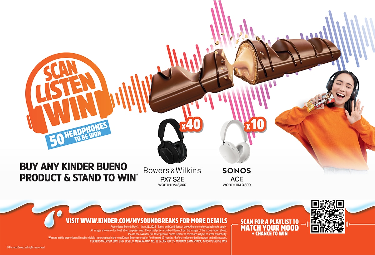 Kinder Bueno Sound Breaks Banner