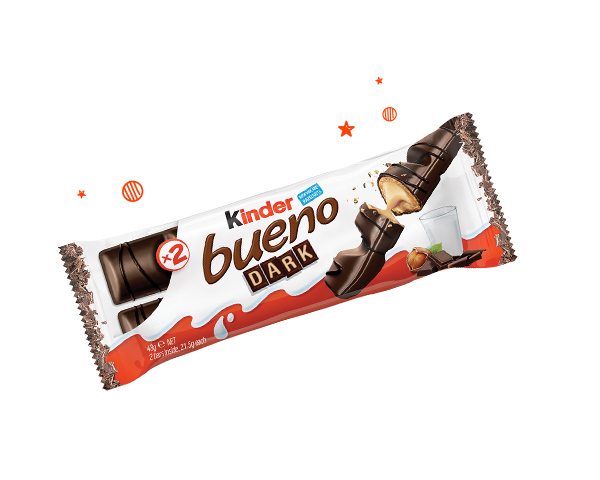 The indulgent taste of Kinder Bueno Dark