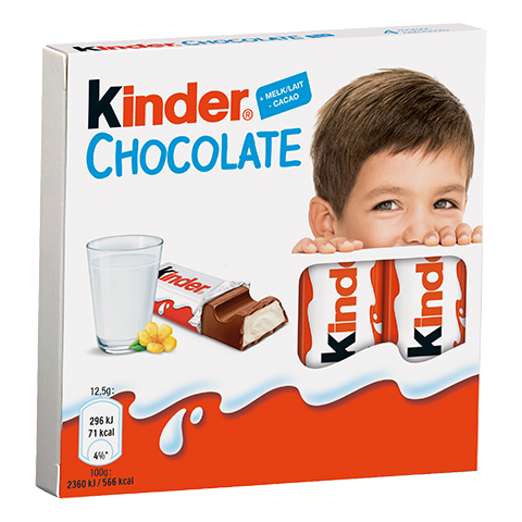 milk chocolate bar kinder chocolate t4