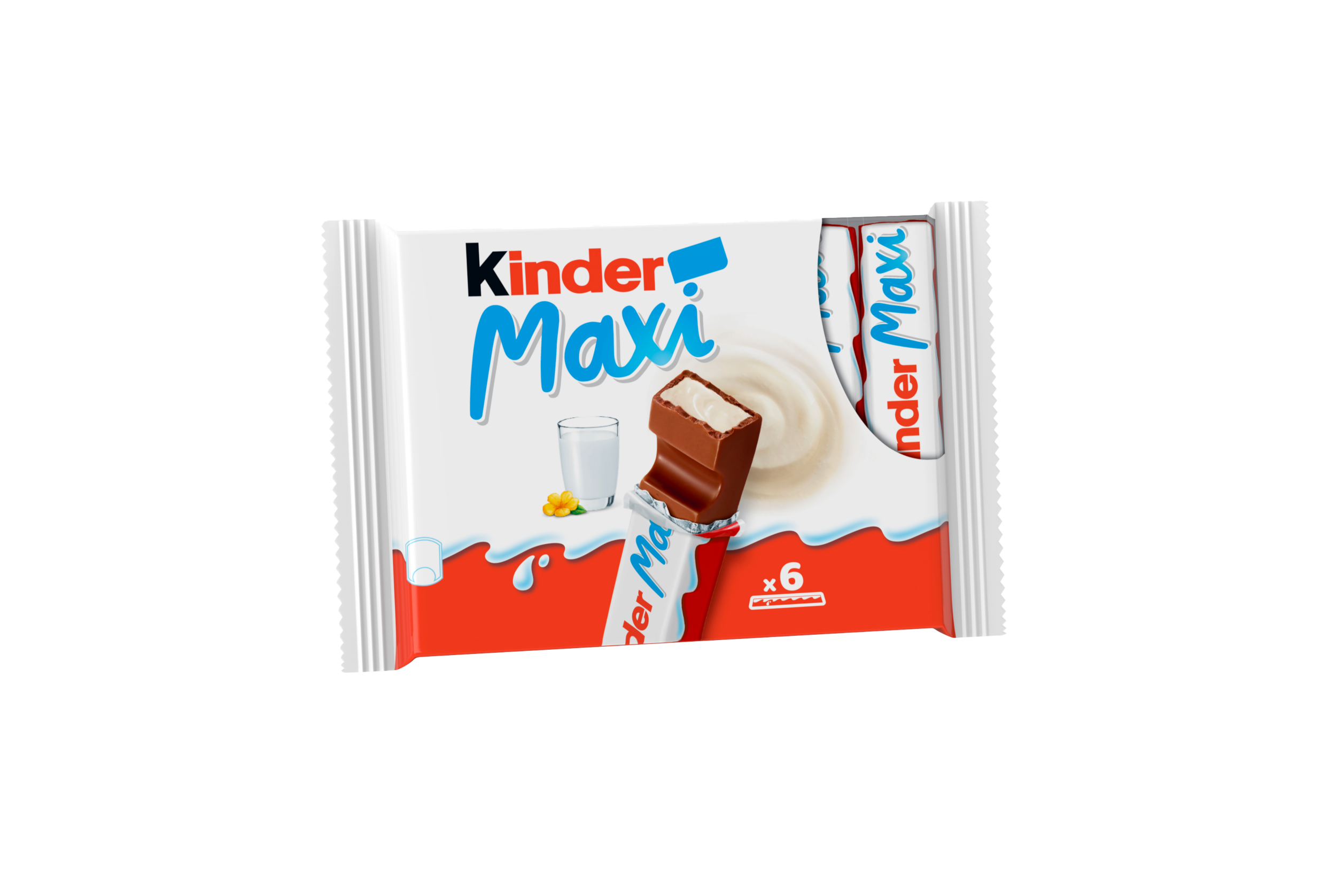 milk chocolate bar kinder maxi t6