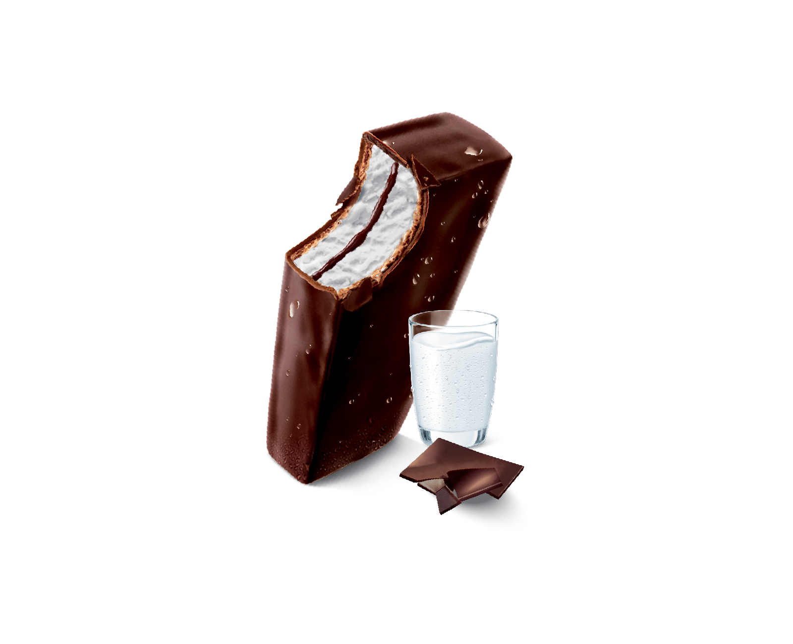 ice sandwich kinder pingui chocolate NL