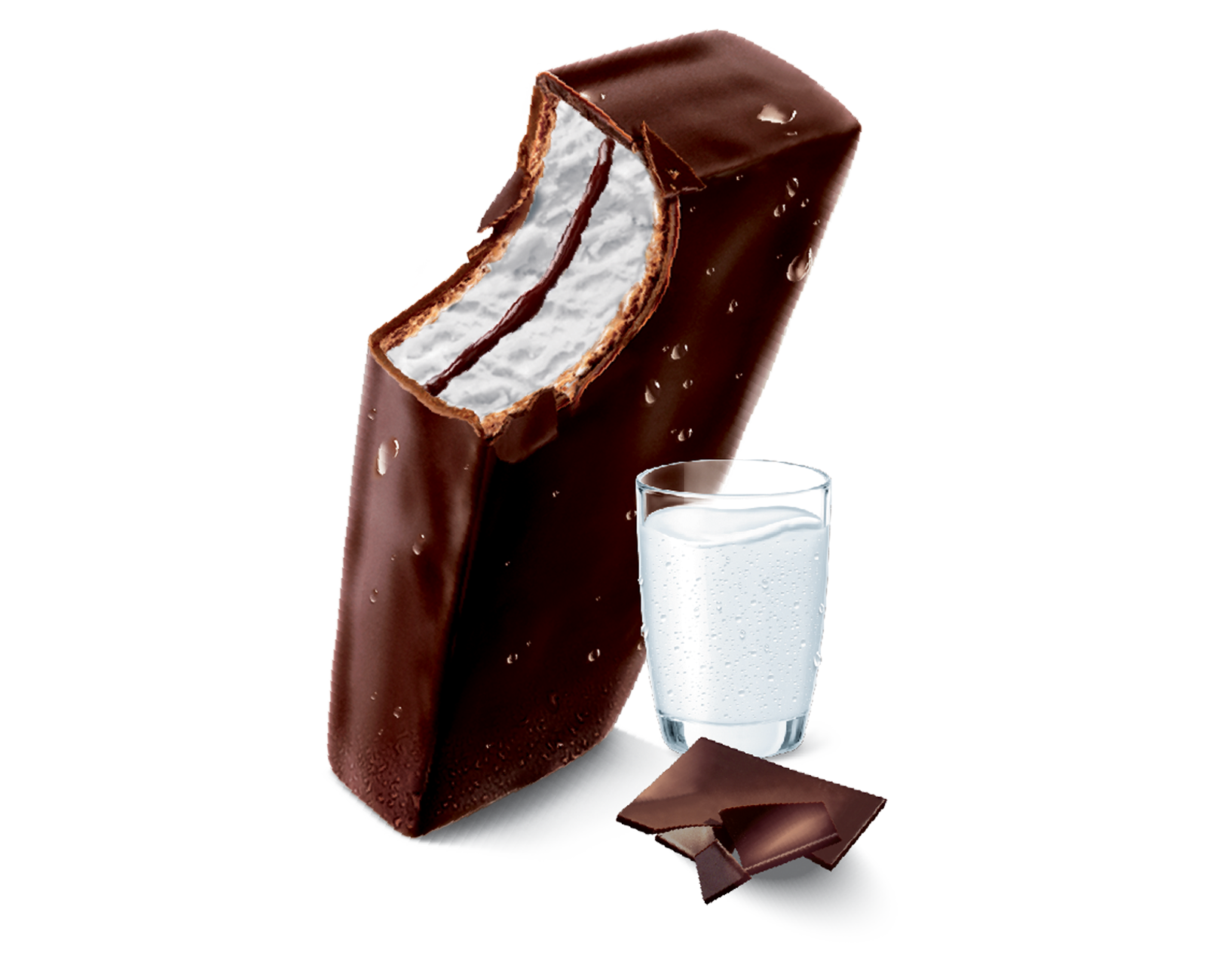 ice sandwich kinder pingui chocolate NL