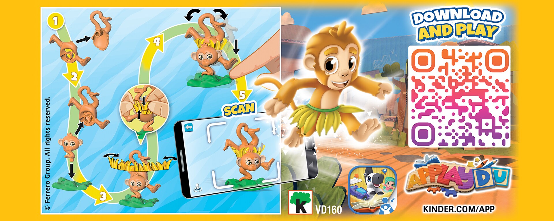 LEAPING MONKEY - Kinder Surprise - Kinder Philippines