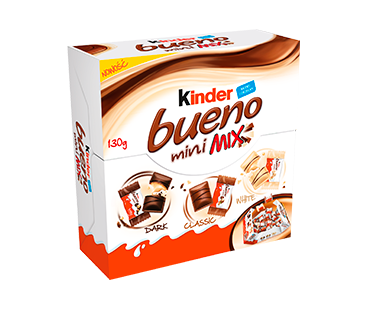 snack chocolate bar kinder bueno mini mix pack