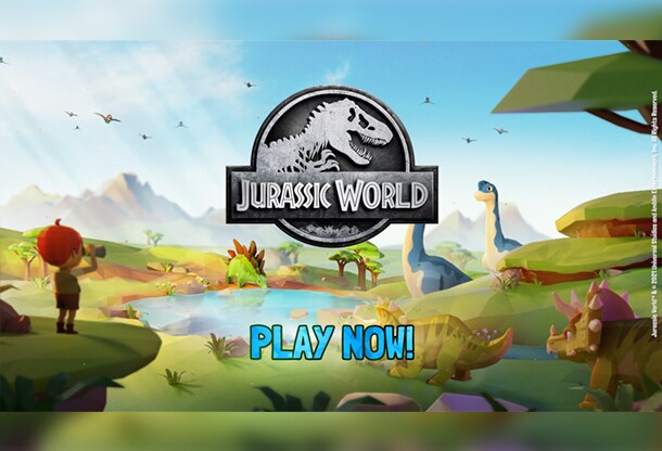 Zagraj w grę Kinder Joy Jurassic World!